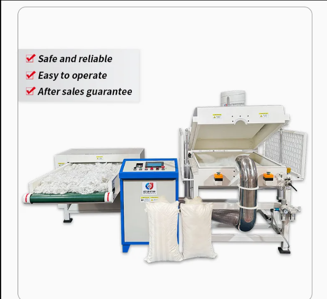 Cheapest Automatic Fiber Feeding Pillow Cushion Filling Machine for Toy Pillow