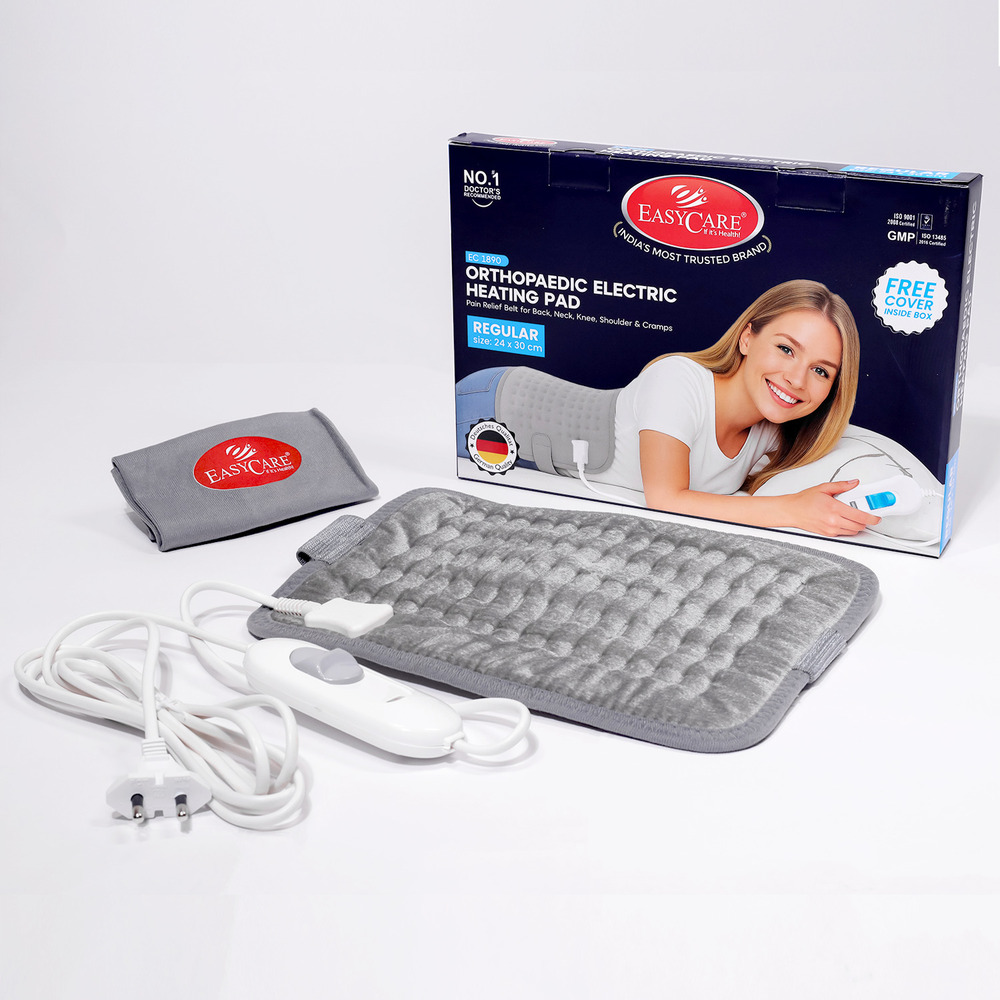Regular Fabric Heating Pad - Dimension (L*w*h): 26 X 39 X 0.8 Centimeters  Centimeter (Cm)