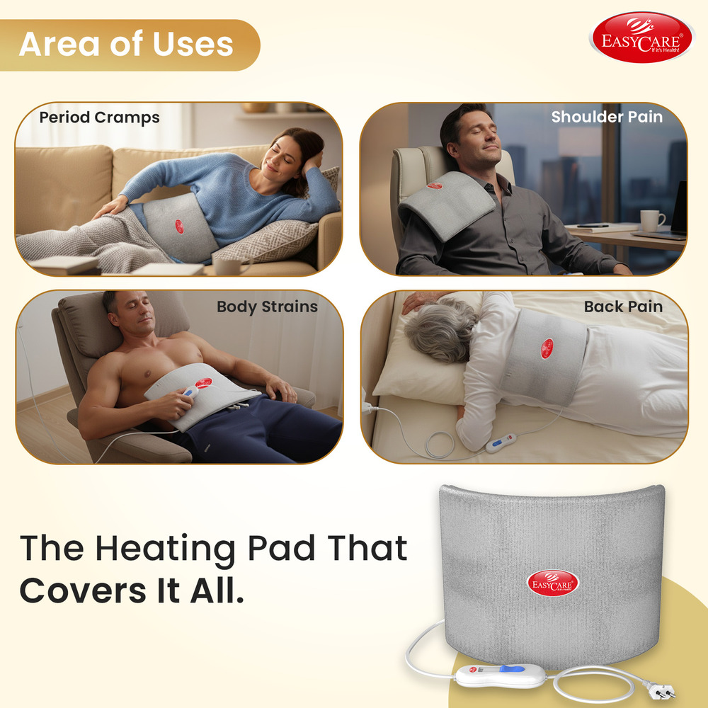 Regular Fabric Heating Pad - Dimension (L*w*h): 26 X 39 X 0.8 Centimeters  Centimeter (Cm)