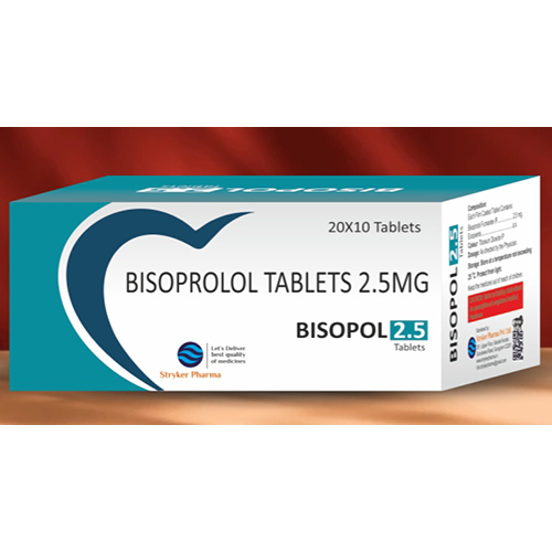 2.5 MG Bisoprolol Tablets