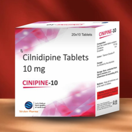 10 MG Cilnidipine Tablets