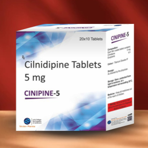 5 MG Cilnidipine Tablets
