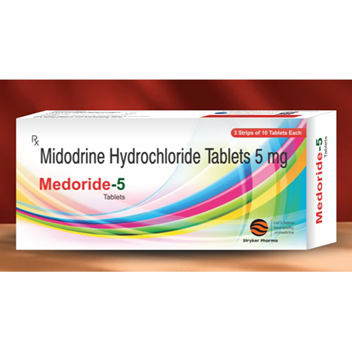 5 MG Midodrine Hydrochloride Tablets