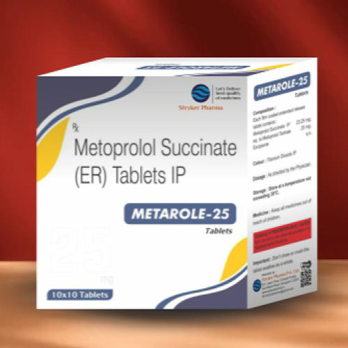 Metoprolol Succinate ER Tablets IP