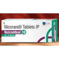 Nicorandil Tablets Ip - 5 Mg And 10 Mg, White To Off-white Round Tablets | Anti-anginal, Cardiovascular Therapy, Blister Pack Of 10 Strips