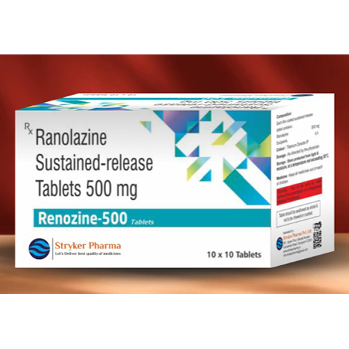 500 MG Ranolazine Sustained-Release Tablets