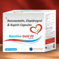 Rosuvastatin Clopidogrel Capsules - Two-tone Capsule, Oral, 100 Capsules | Lipid-lowering And Antiplatelet For Cardiovascular Risk