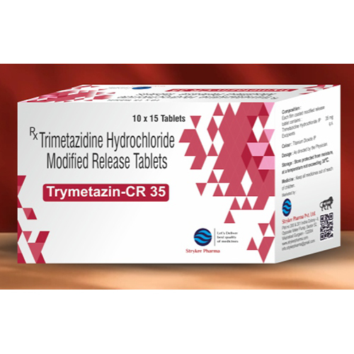 Trimetazidine Hydrochloridde Modified Release Tablets