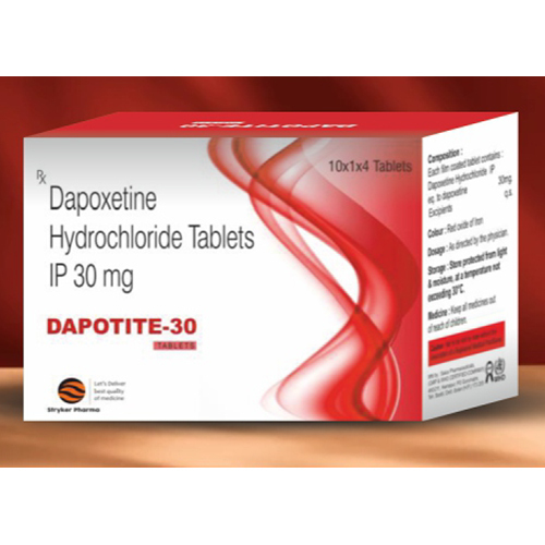 30 MG Dapox-etine Hydrochloride Tablets IP
