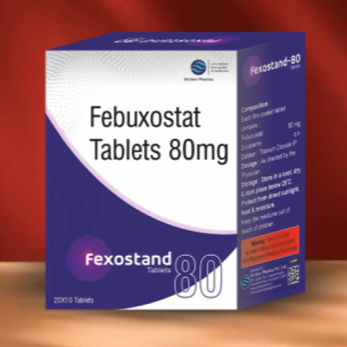 80 MG Febuxostat Tablets