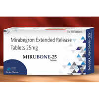 25 Mg Mirabegron Extended Release Tablets - Light Yellow Oval, Film-coated | Urinary Antispasmodic, 28 Tablets, Prescription