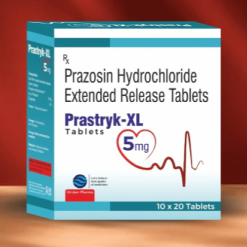 5 MG Prazosin Hydrochloride Extended Release Tablets