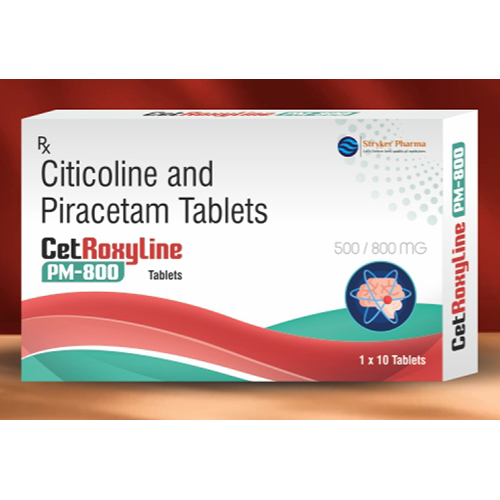 Citicoline And Piracetam Tablets