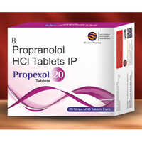 Propranolol Hcl Tablets Ip - Oral Solid, 10/40/80 Mg, Round, Blister Pack | Beta-adrenergic Blocker For Hypertension, Angina, Arrhythmias, Migraine Prophylaxis