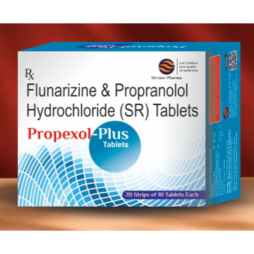 Flunarizine And Propranolol Hydrochloride Tablets