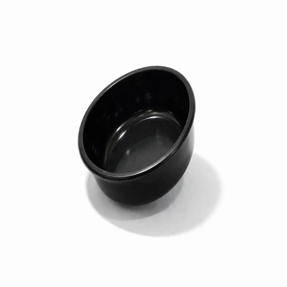 Food Grade Round Blister Packaging Plastic Cpet Tray - Color: Black