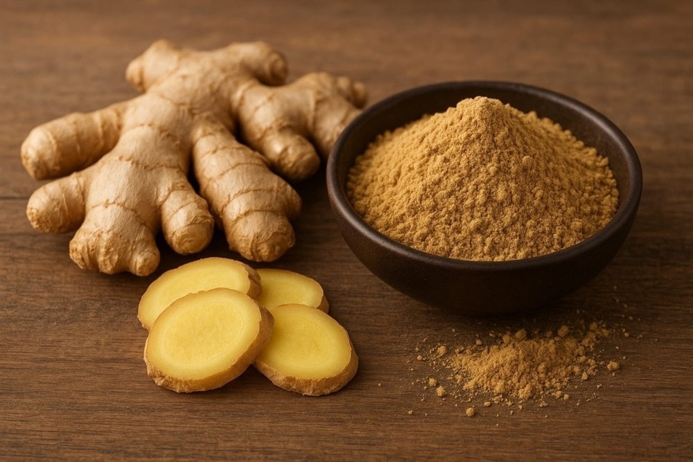 Pure Ginger Powder - Color: Yellow-beige