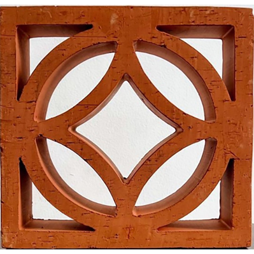 Topaz Jaali - Color: Terracotta