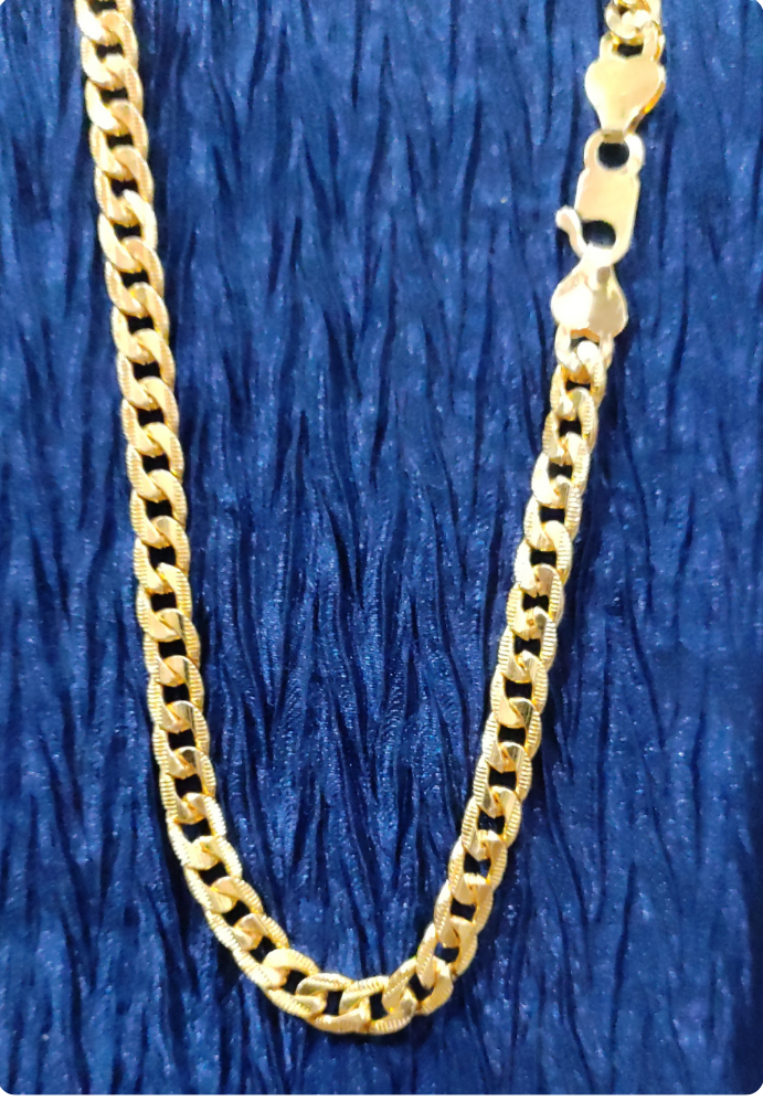 7315 - Side Line 19 Inch Artificial Chain With Hook - Gender: Unisex