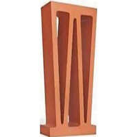 Big W & Small Jaali - Color: Terracotta