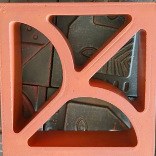 Dhanush Jaali - Color: Terracotta