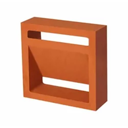 Slope Jaali - Color: Terracotta