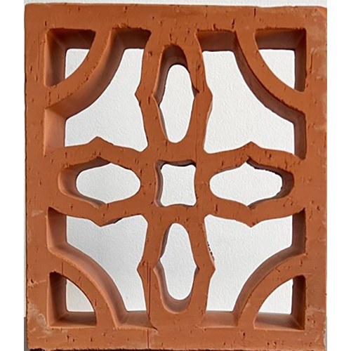 Rexo Jaali (Ruby Jaali) - Color: Terracotta