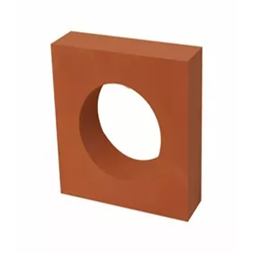 Topaz Round Jaali - Color: Terracotta