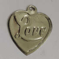 Big Pan Flat Love Emboss (144 Pc) - Iron Patti Locket