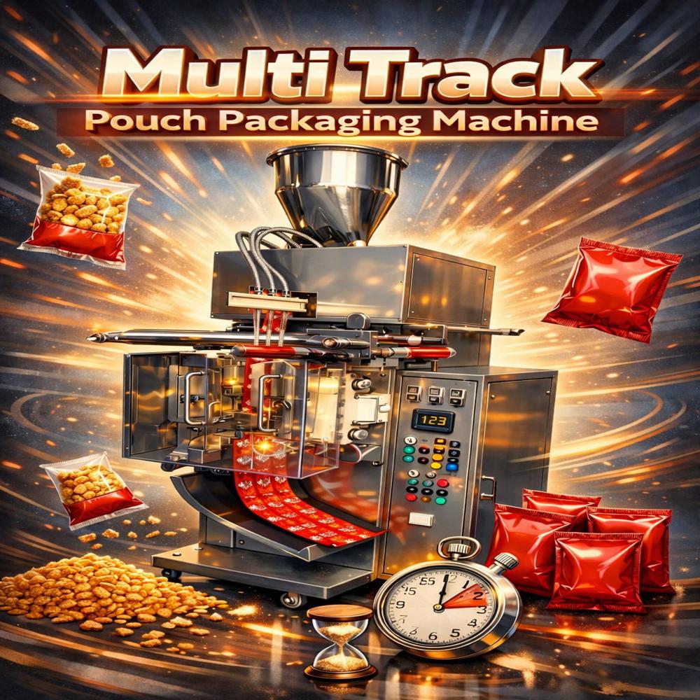 Multi Track Pouch Packaging Machine