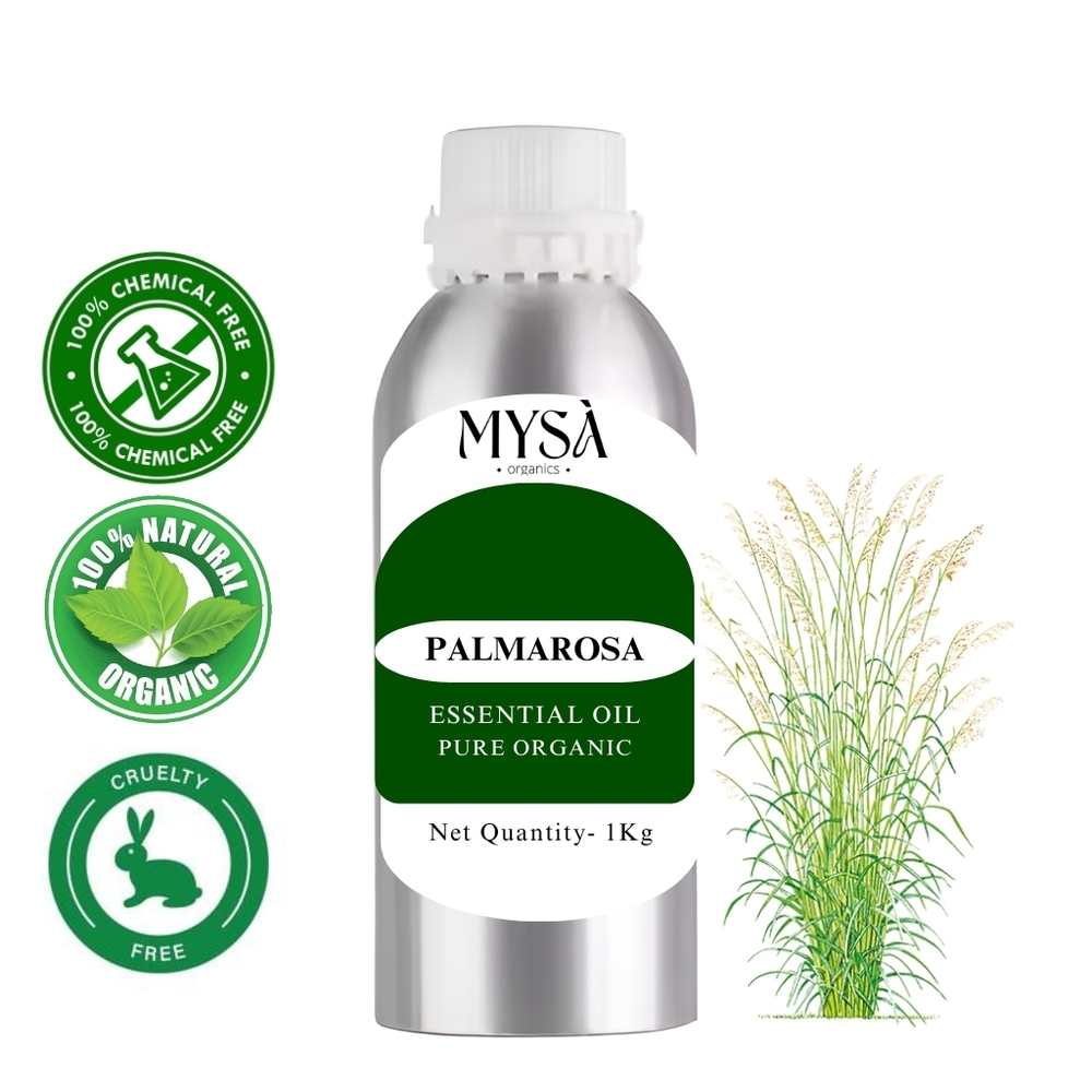 Pure palmarosa essential oil