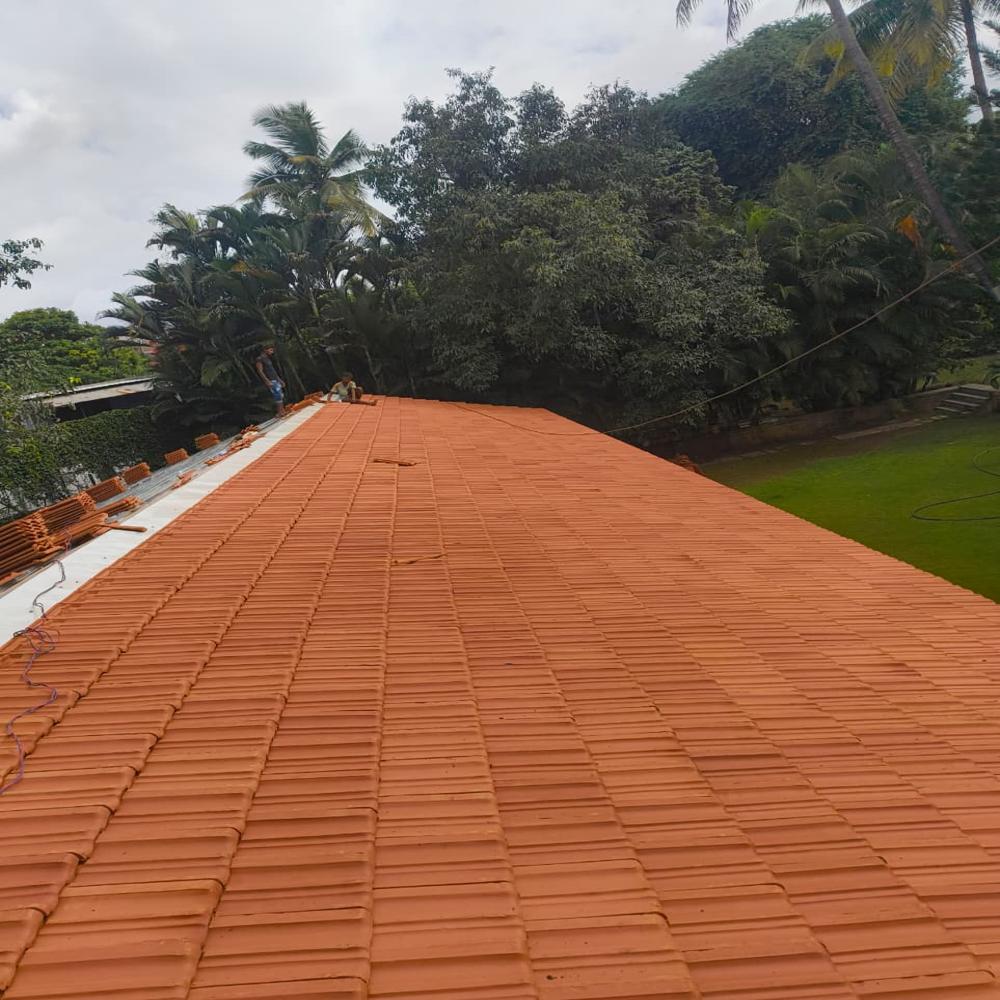 Powder Finish Manglore Roof Tiles