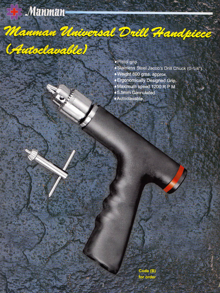 Manman Cannulated Drill Handpiece hand piece 
