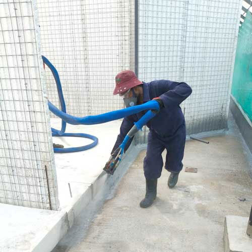 Polyurea Coated Waterproofing
