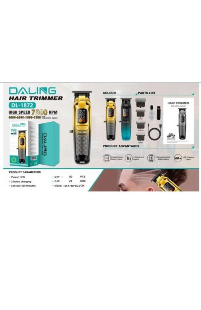 Daling Dl-1872 Hair Trimmer