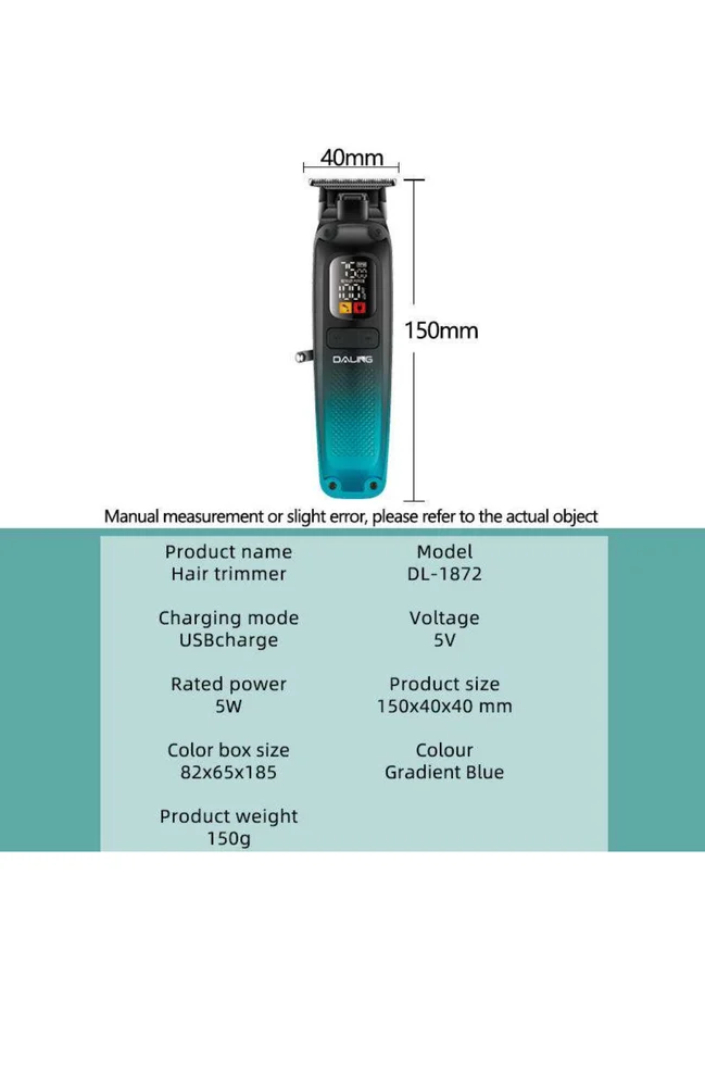 Daling Dl-1872 Hair Trimmer