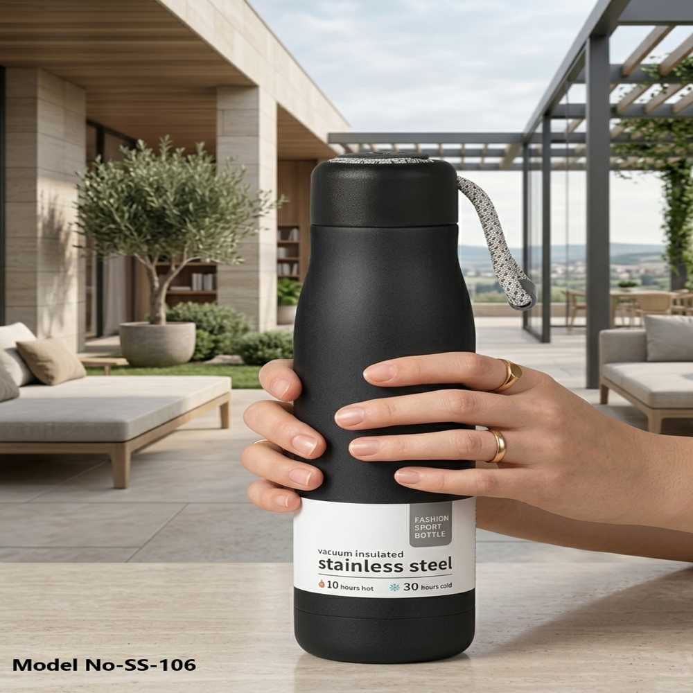 Vacuum Insulated Stainless Steel Hot & Cold Double Wall Flask (SS-106) 