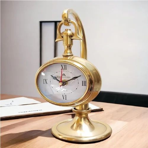 Antique Hanging Table Clock Vintage Glass Clock Watch