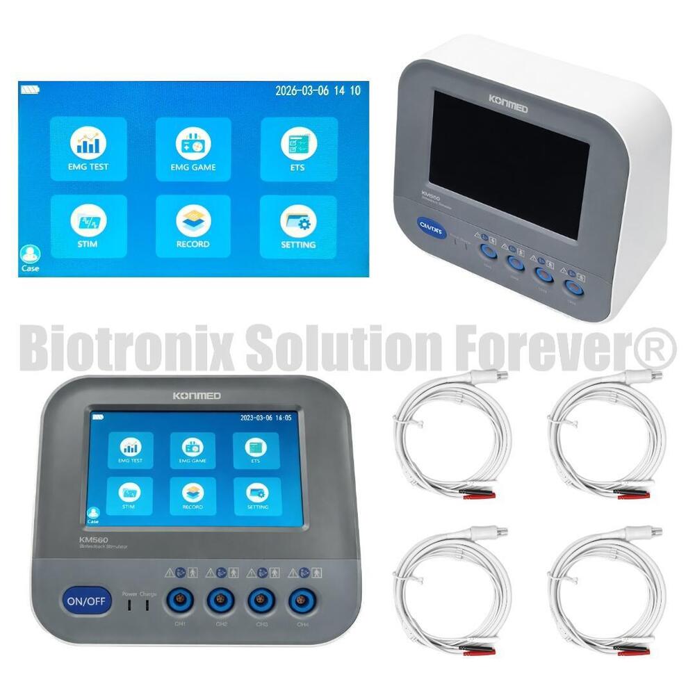 Konmed KM-560 Biofeedback Machine with Electrical Stimulations