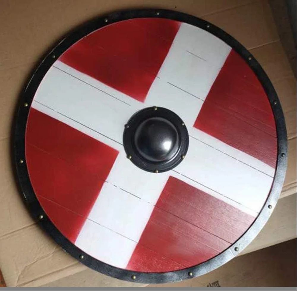 Wall-Mounted Shield Decoration