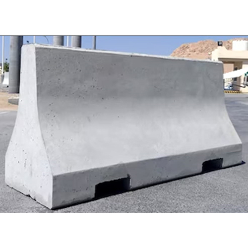 Crash Tested Precast Road Barrier - Dimension (L*W*H): 2000Mm X 600Mm X 900Mm