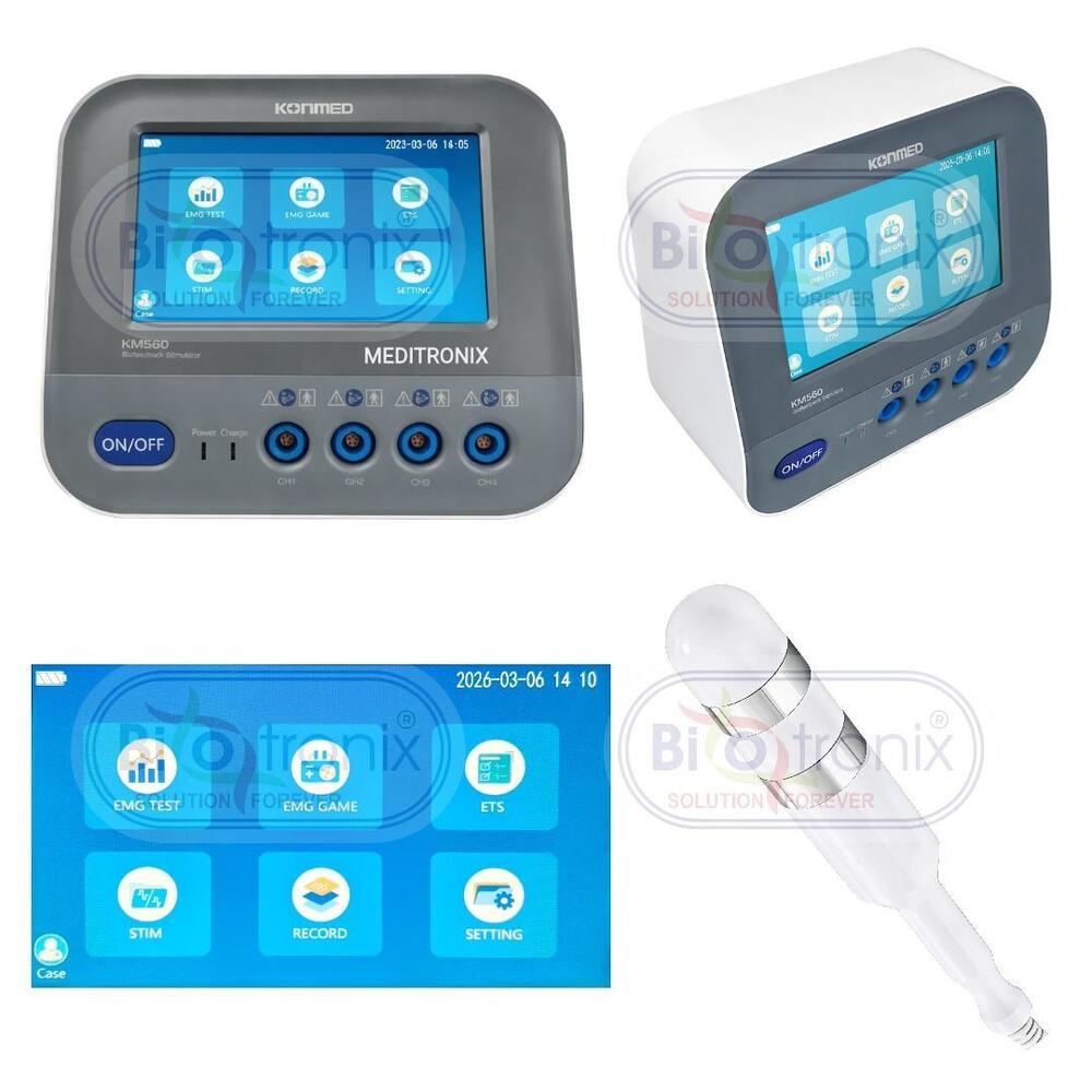 Konmed KM-560 Clinical EMG Biofeedback Device with ETSS