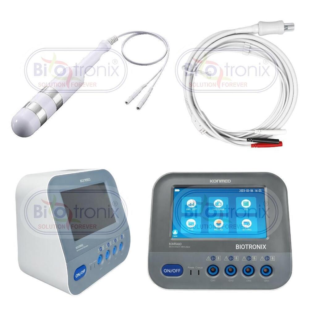 Konmed KM-560 Clinical EMG Biofeedback Device with ETSS