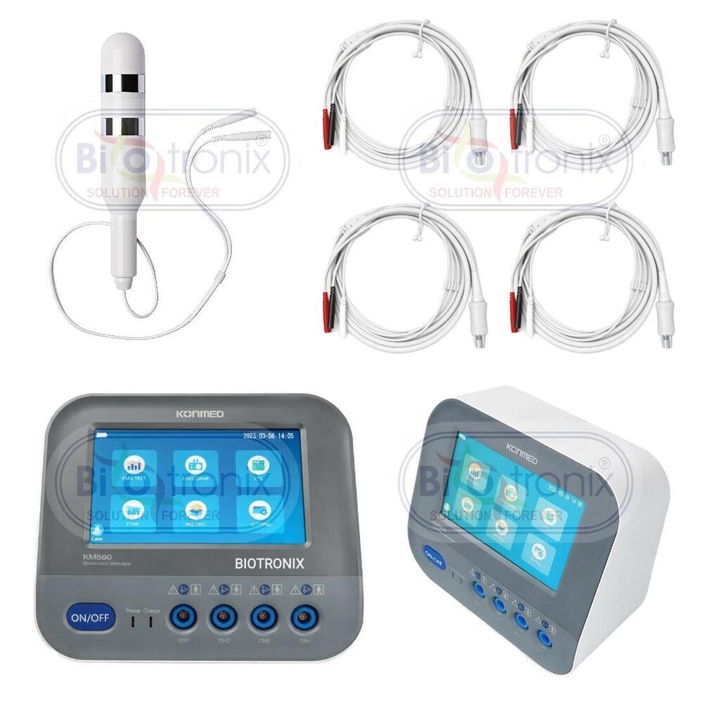 Konmed KM-560 4 Channel EMG Biofeedback System for Therapys