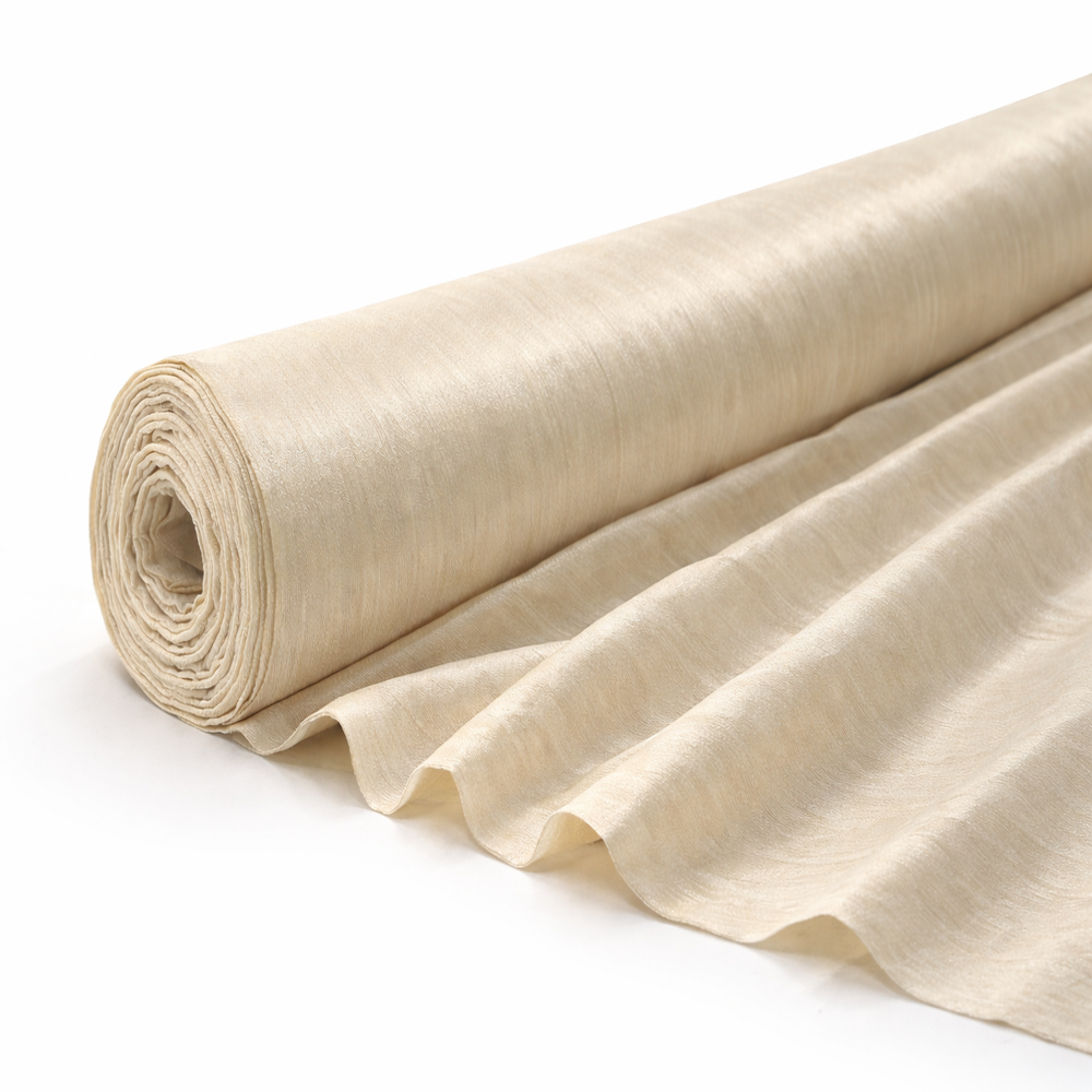 High Quality Raw Silk Fabric 80 Gram - Designer Saree & Lehenga Fabric