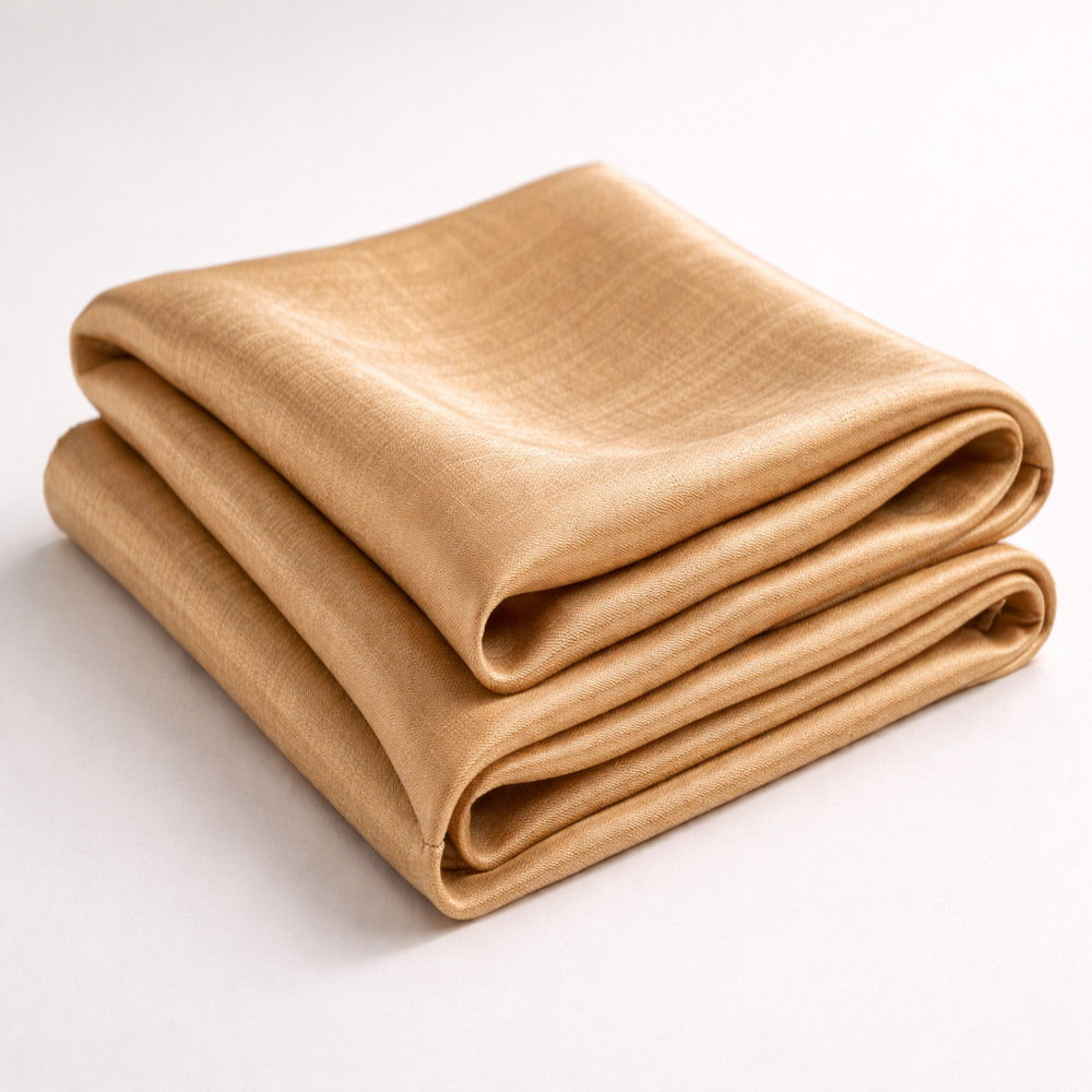Raw Silk Fabric 90 GSM, Premium Quality Soft Silk for Saree, Lehenga & Garments