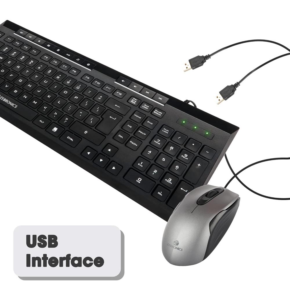Judwa 850 Wired Combo