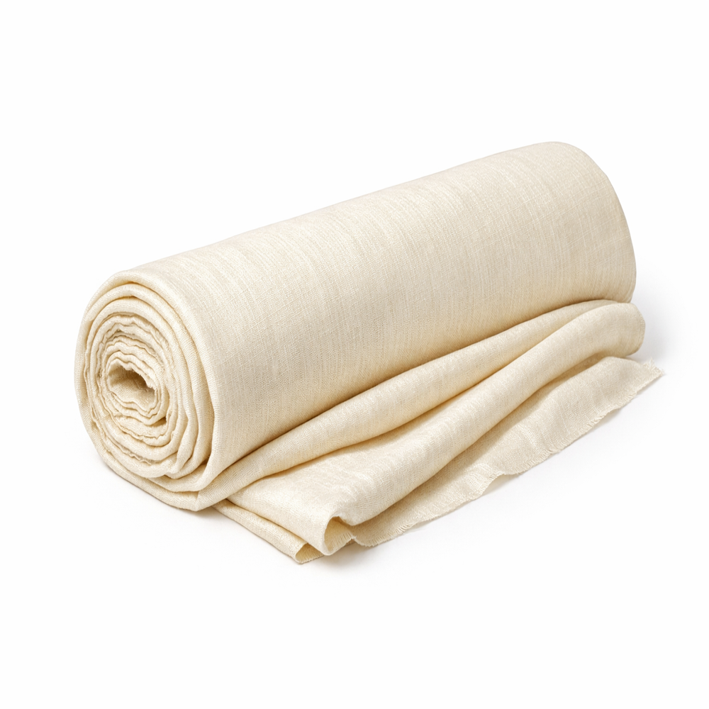 Raw Silk Fabric 100 GSM, Heavy Premium Quality Silk for Saree, Lehenga & Designer Garments