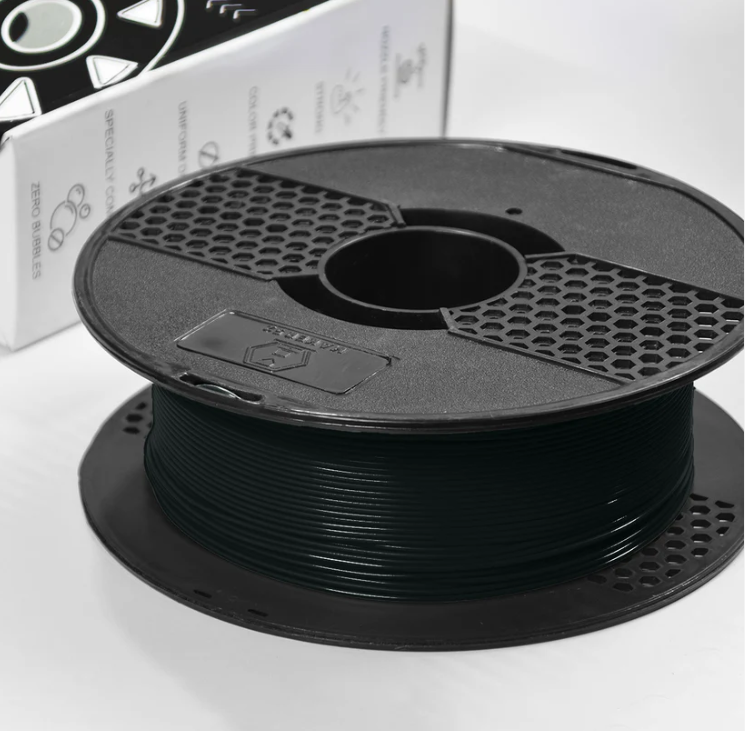 MAKER52 HS PLA+ Filament - 1.75mm High-Strength Premium 3D Printer Material - Midnight Grey