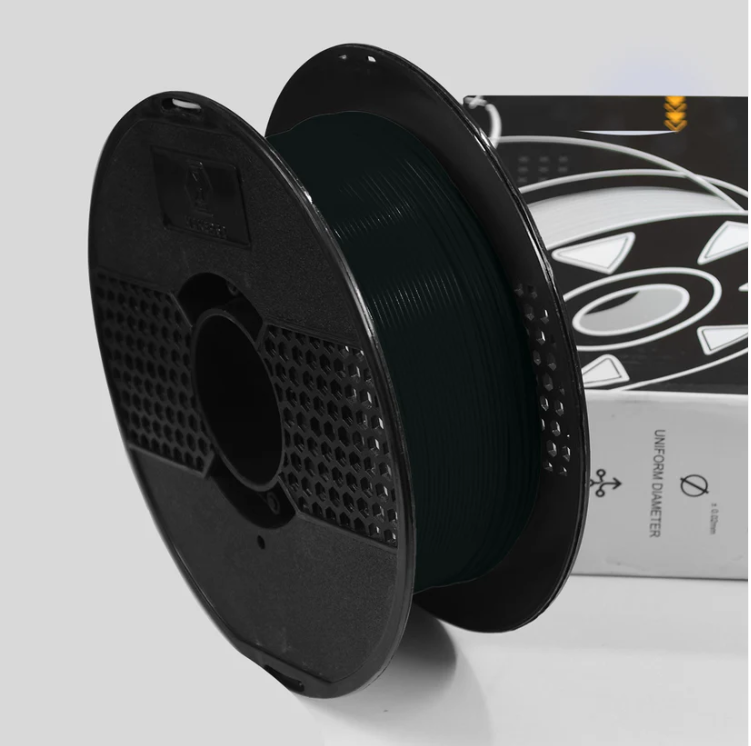 MAKER52 HS PLA+ Filament - 1.75mm High-Strength Premium 3D Printer Material - Midnight Grey